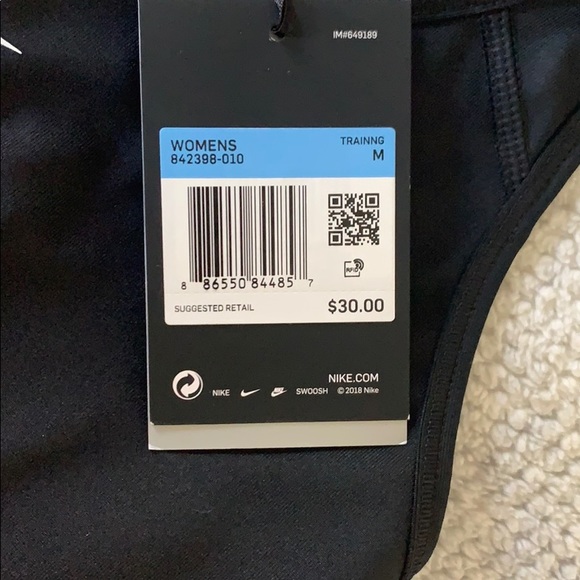 Nike Dry Fit Sports Bra - Picture 2 of 3